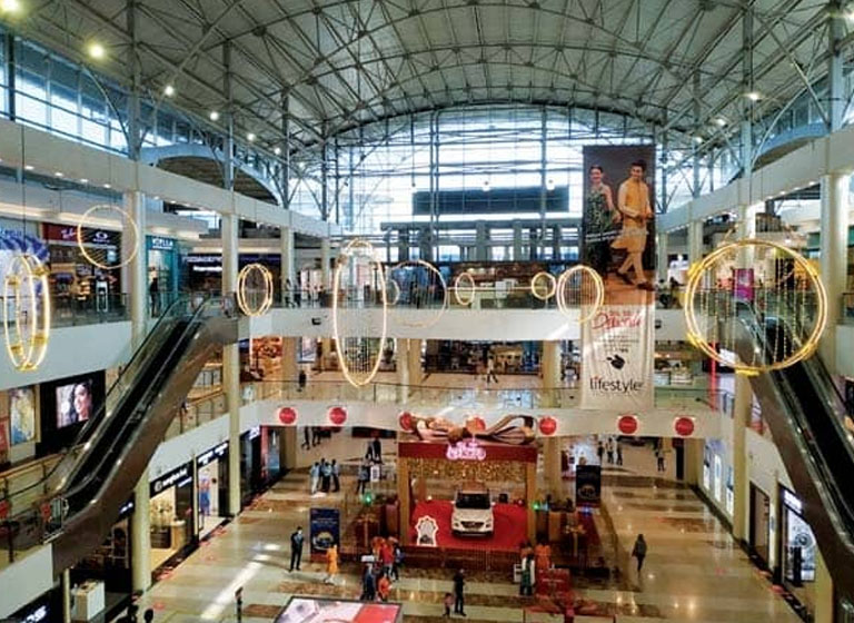 Singer Shivam Chandel performing live in malls